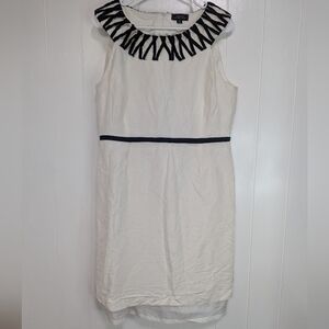 Tahari Black and White Dress
